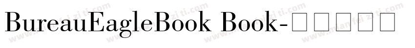 BureauEagleBook Book字体转换